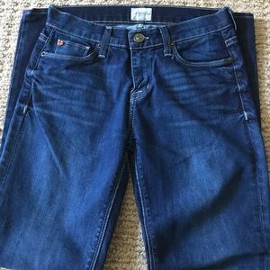 Hudson skinny ankle jeans. Super flattering!